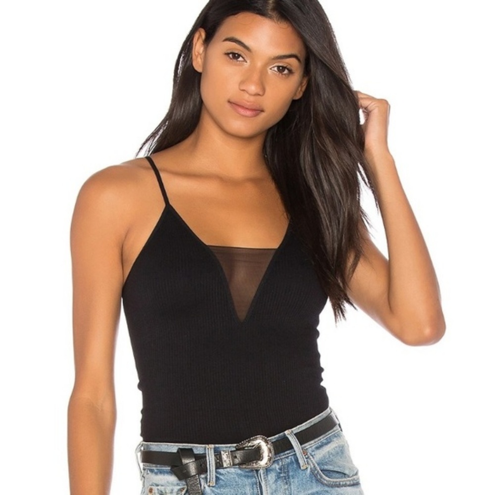 Intimately Free People Mesh Insert Cami Size S